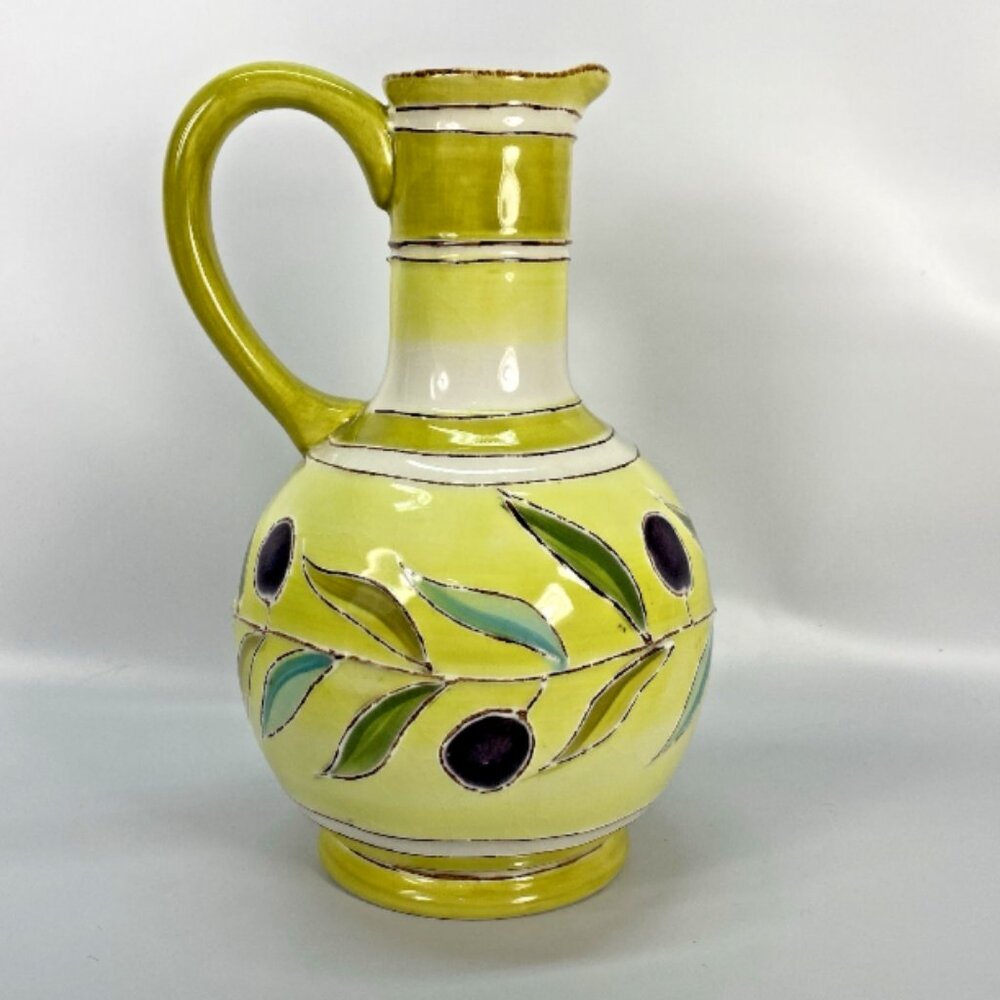 Cruet Olives by Certified International - Cruet Embossed Olives & Leaves 2009